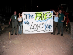 Der erste Gig 2003